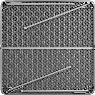 Cosco XL Fold-in-Half Card Table (CSC14036GRY1E)