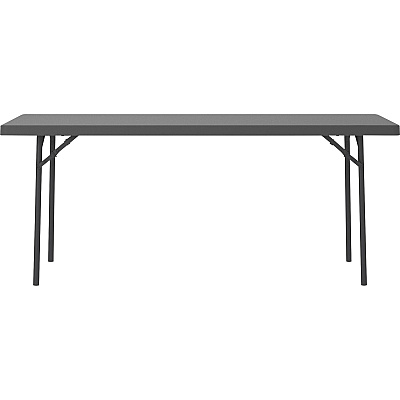 Dorel Zown Corner Blow Mold Large Folding Table (CSC60526SGY1E)