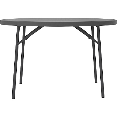 Dorel Zown Commercial Round Blow Mold Fold Table (CSC60533SGY1E)