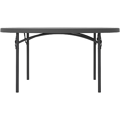 Dorel Zown Commercial Round Blow Mold Fold Table (CSC60535SGY1E)