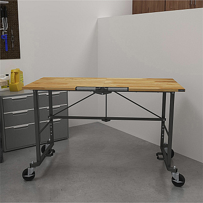 Cosco Smartfold Portable Work Desk Table (CSC66760DKG1E)
