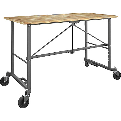 Cosco Smartfold Portable Work Desk Table (CSC66760DKG1E)