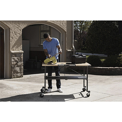 Cosco SmartFold Butcher Block Portable Workbench (CSC66765DKG1E)