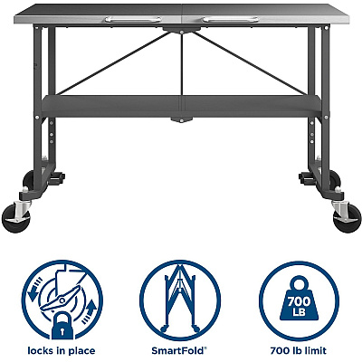 Cosco Commercial SmartFold Portable Workbench (CSC66771DKG1E)