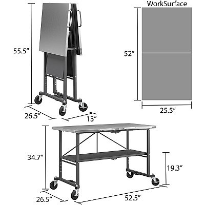 Cosco Commercial SmartFold Portable Workbench (CSC66771DKG1E)