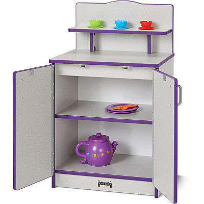 Rainbow Accents Culinary Creations Kitchen Cupboard - Purple (2407JCWW004)