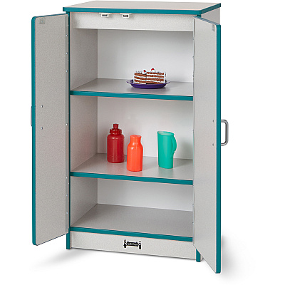 Rainbow Accents Culinary Creations Kitchen Refrigerator - Teal (2410JCWW005)
