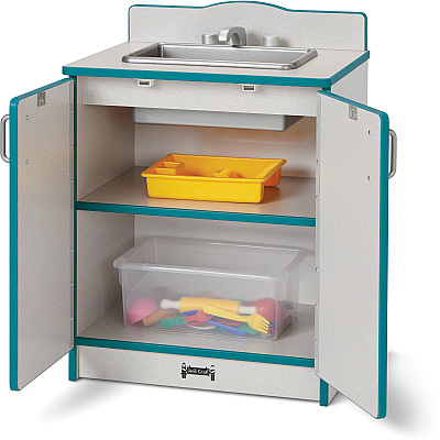Rainbow Accents Culinary Creations Kitchen Sink - Teal (2408JCWW005)