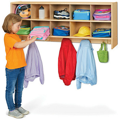 young Time 10-Section Wall Locker (7104YT)