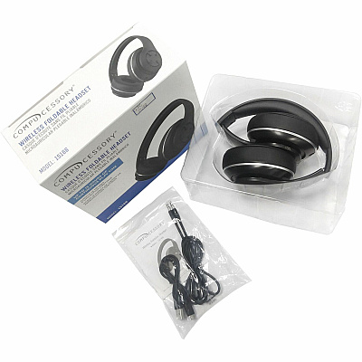 Compucessory Foldable Wireless Headset with Mic (CCS15166)