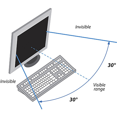 Kantek Widescreen Privacy Filter Black (KTKSVL32W)