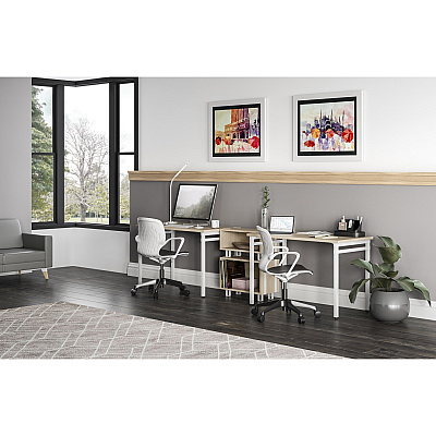 Safco Ready Beige Laminate Home Office Desk (SAF5508WHNA)