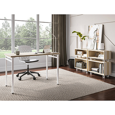 Safco Ready Beige Laminate Home Office Desk (SAF5508WHNA)