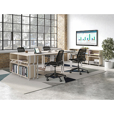 Safco Ready Beige Laminate Home Office Desk (SAF5508WHNA)