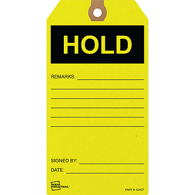 Avery Preprinted HOLD Inventory Tags (AVE62427)