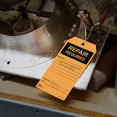 Avery Preprinted REPAIR REQUIRED Repair Tags (AVE62430)