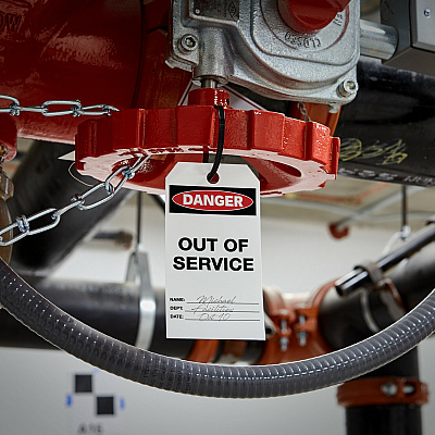 Avery UltraDuty Hazard Warning Tag Kit (AVE62404)