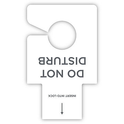 RDI Electric Lock Do-Not-Disturb Sign (DNDELGEN100)