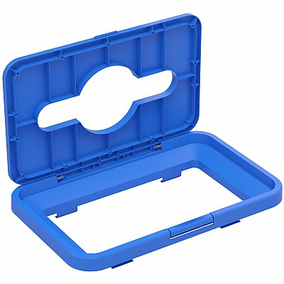 HLS Commercial Rectangular Open Top Recycle Bin/Lid (LIDROREC)