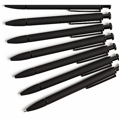 U Brands Monterey Soft Touch Ballpoint Pens - Midnight, 12 Count (UBR3786U0124)