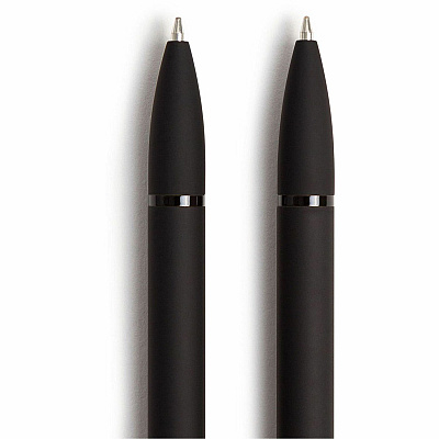 U Brands Monterey Soft Touch Ballpoint Pens - Midnight, 12 Count (UBR3786U0124)