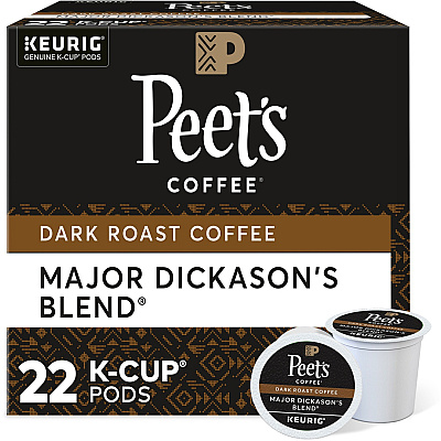 Peet's Coffee K-Cup Major Dickason's Blend Coffee (GMT2403)