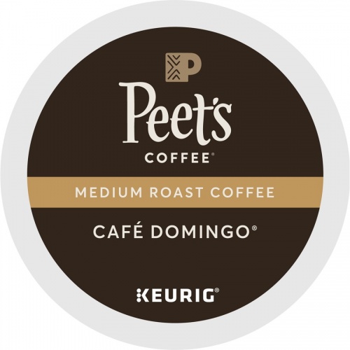 Peet's Coffee K-Cup Cafe Domingo Coffee (2404)