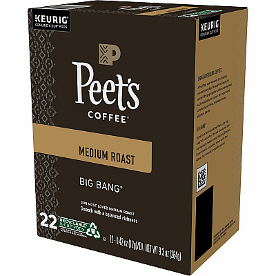Peet's Coffee K-Cup Big Bang Coffee (GMT2407)