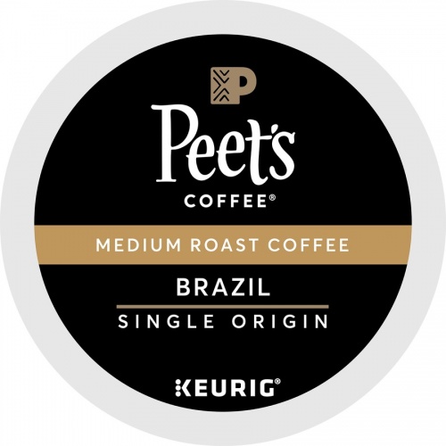 Peet's Coffee K-Cup Brazil Coffee (2409)