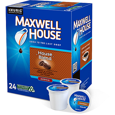 Maxwell House K-Cup House Blend Coffee (GMT8047)