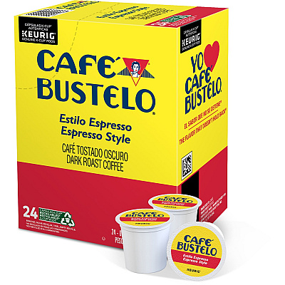 Cafe Bustelo K-Cup Espresso Style Coffee (GMT8996)