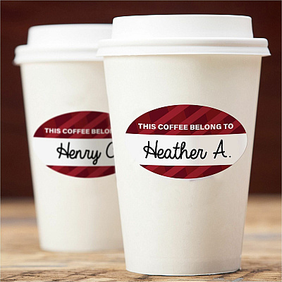 Avery Matte White Sure Feed Labels (AVE22570)