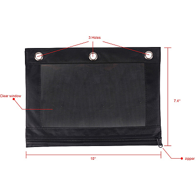 Business Source Binder Pencil Pouch (BSN18303)