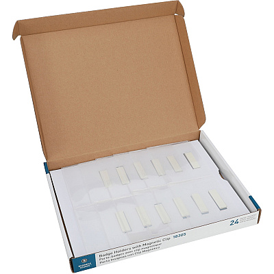 Business Source Magnetic Name Badges (BSN18305)