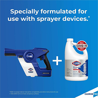 Clorox Turbo Pro Disinfectant Cleaner for Sprayer Devices (CLO60091)
