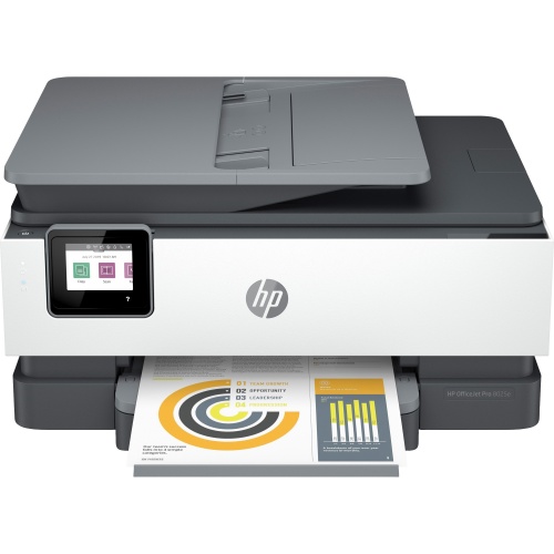 HP Officejet Pro 8025e Wireless Inkjet Multifunction Printer - Color - White (1K7K3A)