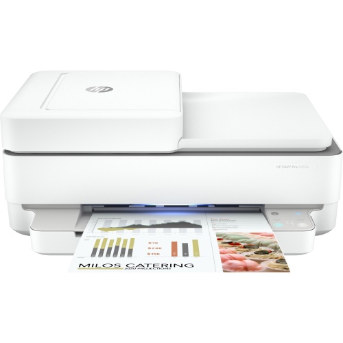 HP Envy 6455e Wireless Inkjet Multifunction Printer - Color - White (223R1A)