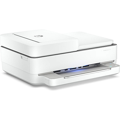 HP Envy 6455e Wireless Inkjet Multifunction Printer - Color - White (HEW223R1A)