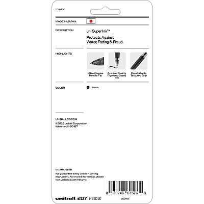 uniball 207 Needle Gel Pens (UBC1738430)