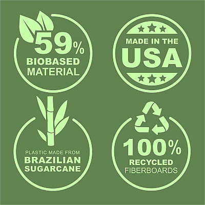 Samsill Eco-Conscious View Binder (MP46969)