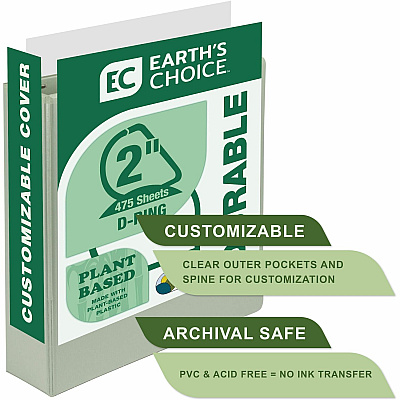 Samsill Eco-Conscious View Binder (MP46969)