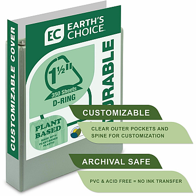 Samsill Eco-Conscious View Binder (MP46959)