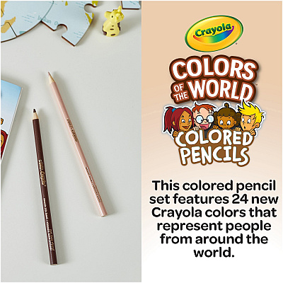 Crayola Colors of the World Colored Pencil (CYO684607)