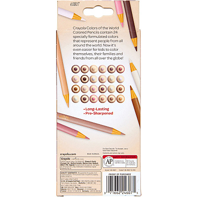 Crayola Colors of the World Colored Pencil (CYO684607)