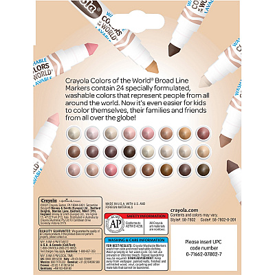 Crayola Colors Of The World Marker (CYO587802)