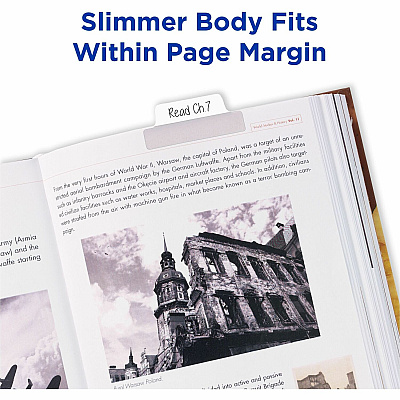 Avery Ultra Tabs Repositionable Margin Tabs (AVE74789)
