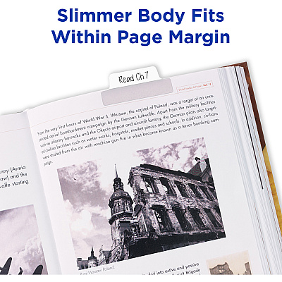 Avery Ultra Tabs Repositionable Margin Tabs (AVE74789)
