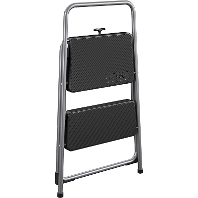 Cosco 2-Step Household Folding Step Stool (CSC11137PBL1E)
