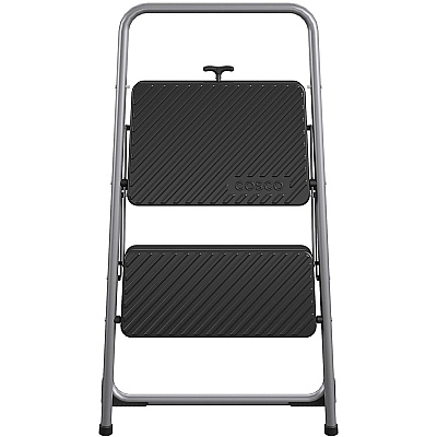 Cosco 2-Step Household Folding Step Stool (CSC11137PBL1E)