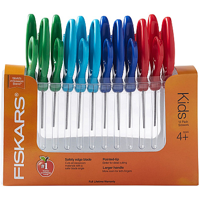 Fiskars 5" Blunt-tip Kids Scissors (FSK1941601070)